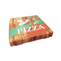 Pizza Kutusu İç Dış Baskılı Beyaz (100 Adet)