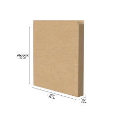 5x50x50 Tek Oluklu A Box Tablo Kolisi