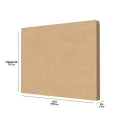 5x100x70 Tek Oluklu A Box Tablo Kolisi