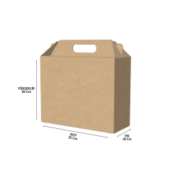 25x10x20 Cm Çanta Tipi İnternet ve Kargo Kutusu