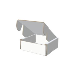 6,5x6,5x2,5 Cm Kilitli E-Ticaret Kargo Kutusu