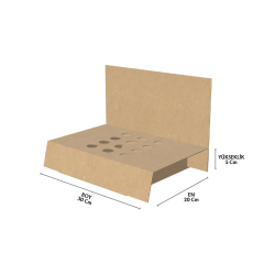 20x30x5 Cm Karton Tüp Şişe Kutusu