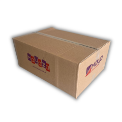 38x52x22 Cm Çift Oluklu Gramajlı Baskılı A Box Taşıma Kolisi
