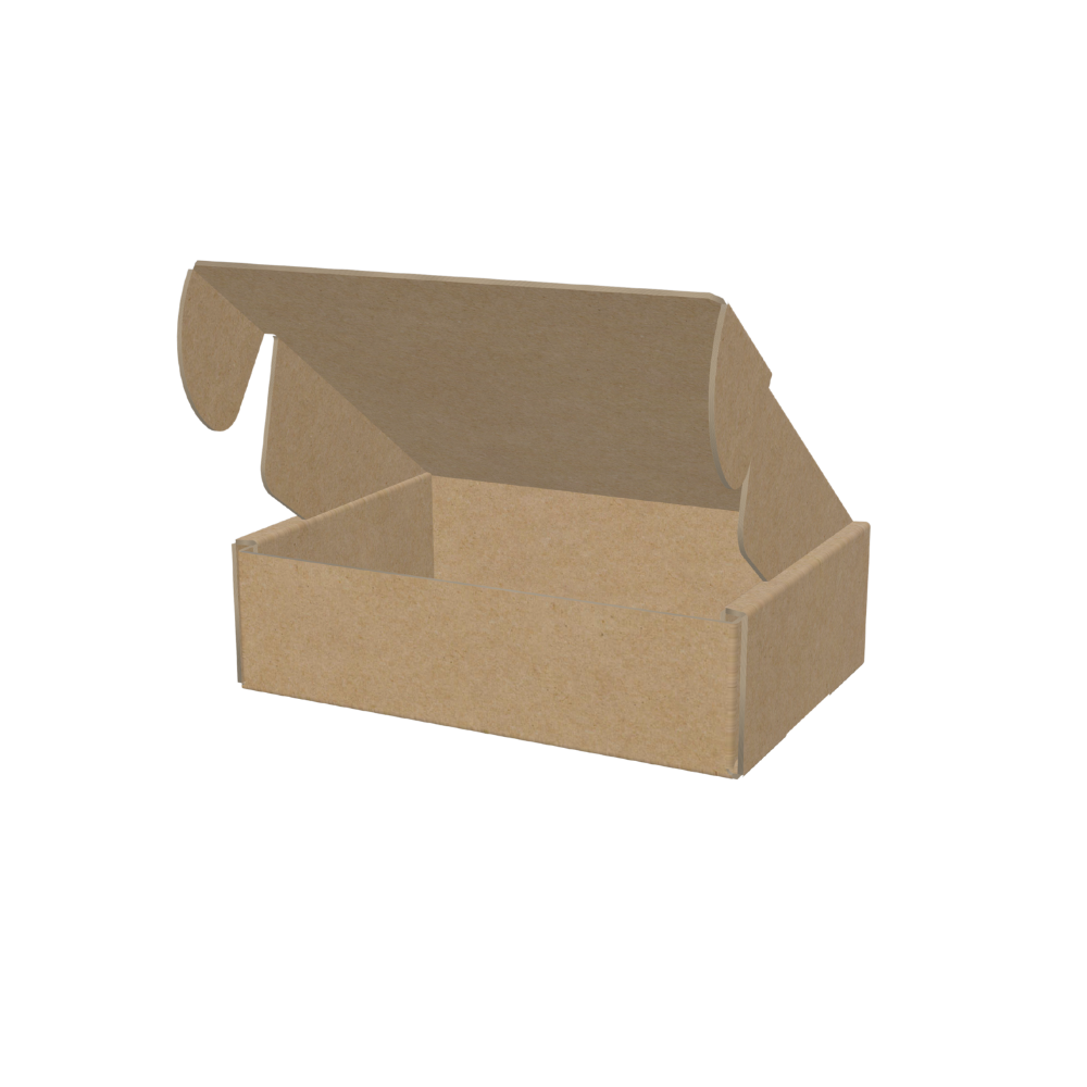 25x25x12 Cm Kilitli E-Ticaret Kargo Kutusu