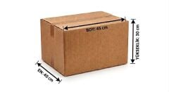 40x45x30 Cm Çift Oluklu Full Gramajlı A Box Taşıma Kolisi